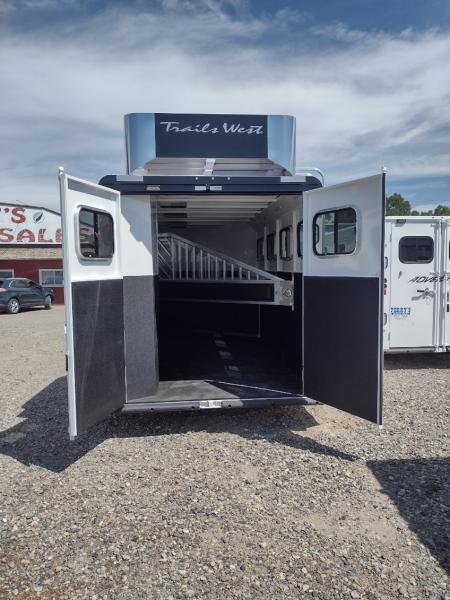 New 2027 Trails West Classic 4 Horse Trailer