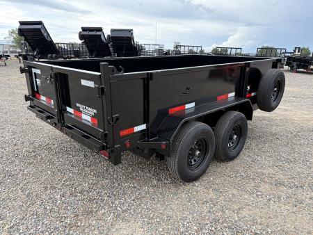 New 2026 Top Hat Trailers DP10 6'x12'x2' 10k GVWR Dump Trailer