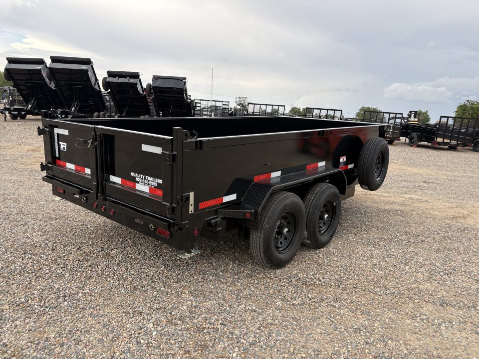 New 2026 Top Hat Trailers DE 83x142 Dump Trailer