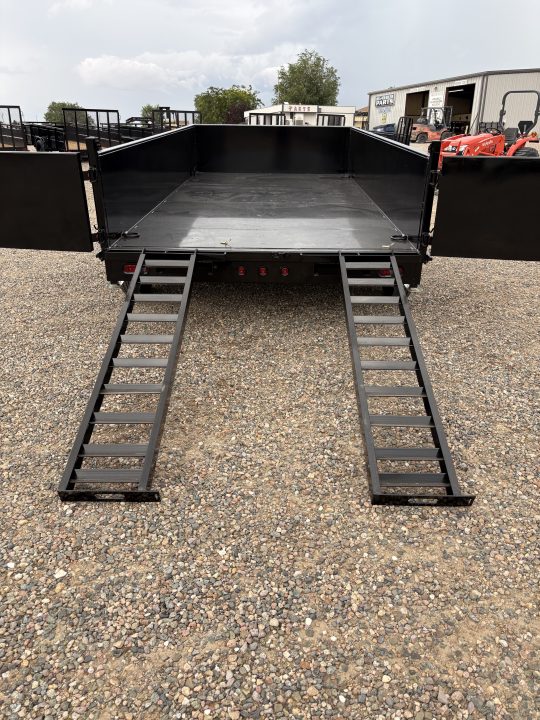 New 2026 Top Hat Trailers DE 83x142 Dump Trailer