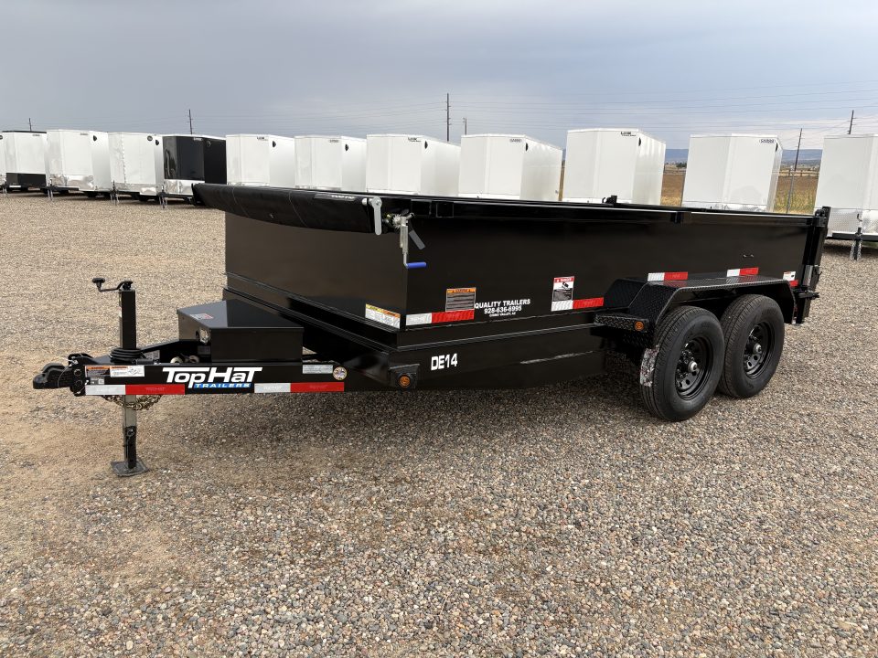 New 2026 Top Hat Trailers DE 83x142 Dump Trailer