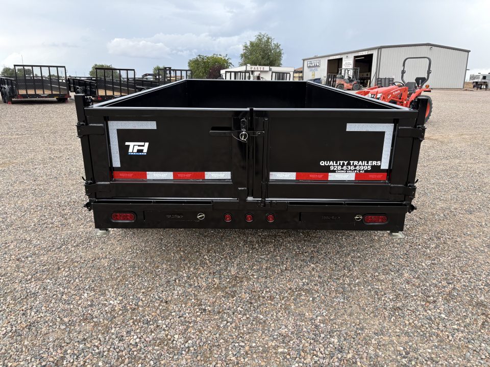 New 2026 Top Hat Trailers DE 83x142 Dump Trailer
