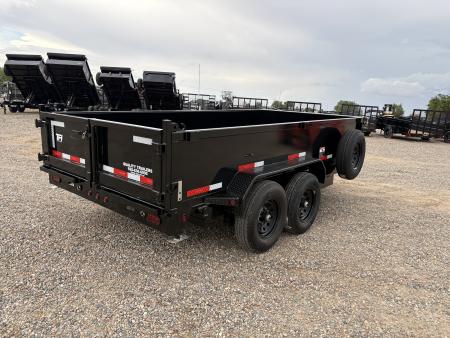 New 2026 Top Hat Trailers DE 83x142 Dump Trailer