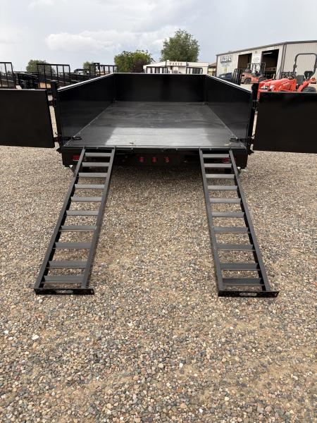 New 2026 Top Hat Trailers DE 83x142 Dump Trailer