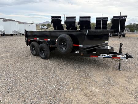 New 2026 Top Hat Trailers DE 83x142 Dump Trailer