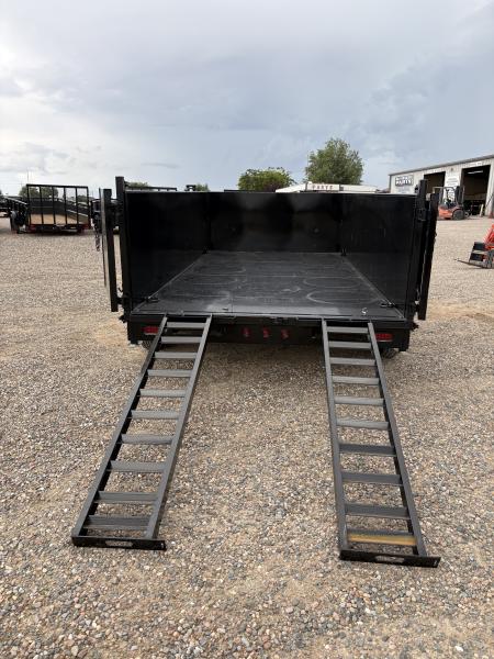 New 2026 Top Hat Trailers DX14 7x14X3 Dump Trailer