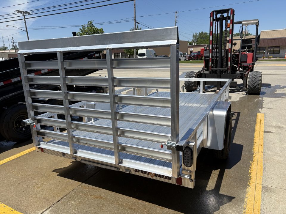 New 2026 Sport Haven 6X12 EXPRESS ALUMINUM Utility Trailer