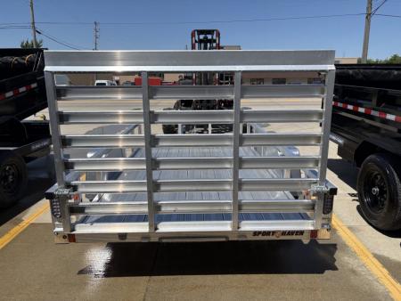New 2026 Sport Haven 6X12 EXPRESS ALUMINUM Utility Trailer