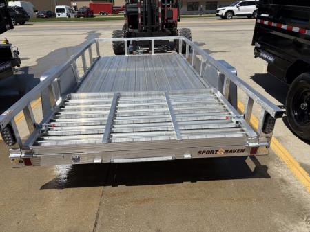 New 2026 Sport Haven 6X12 EXPRESS ALUMINUM Utility Trailer
