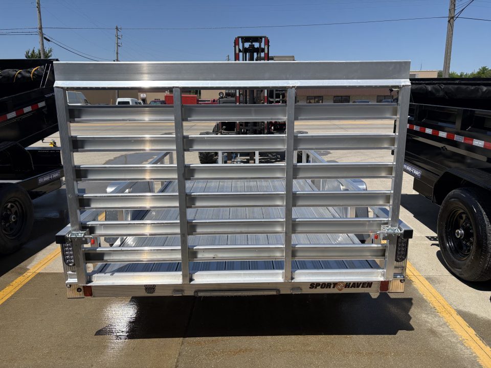 New 2026 Sport Haven 6X12 EXPRESS ALUMINUM Utility Trailer