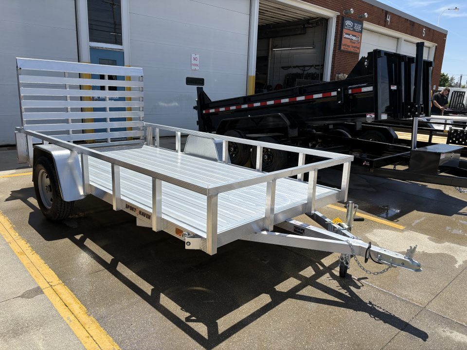 New 2026 Sport Haven 6X12 EXPRESS ALUMINUM Utility Trailer