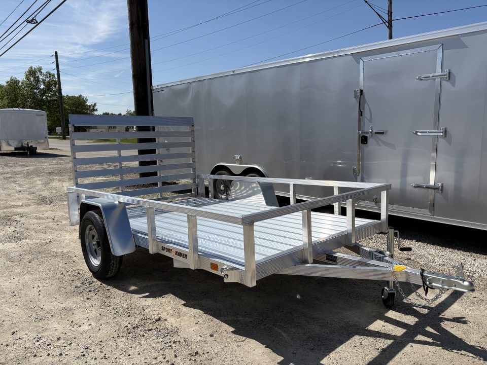 New 2026 Sport Haven 6X10 EXPRESS ALUMINUM Utility Trailer