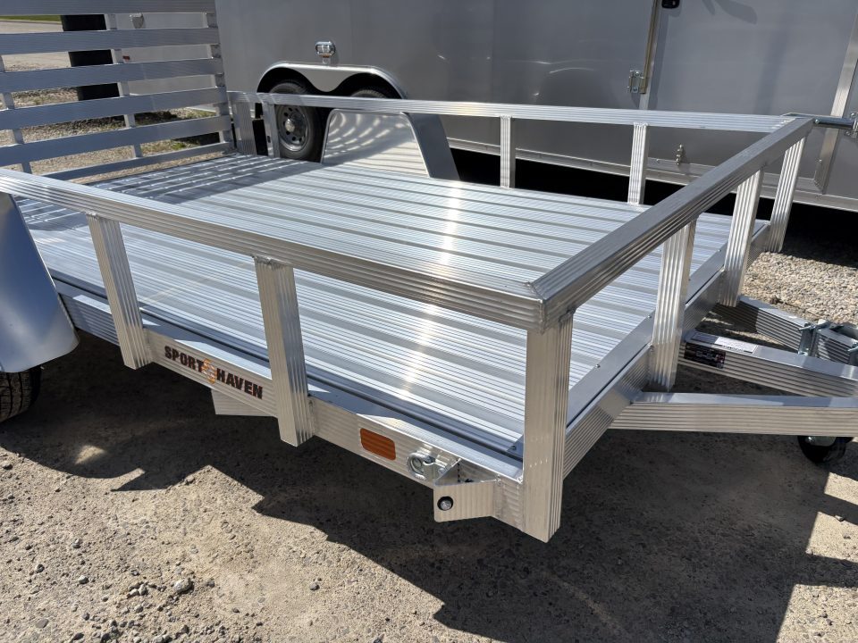 New 2026 Sport Haven 6X10 EXPRESS ALUMINUM Utility Trailer