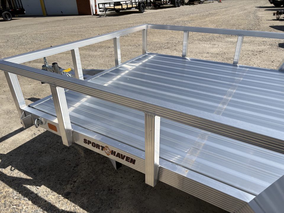 New 2026 Sport Haven 6X10 EXPRESS ALUMINUM Utility Trailer