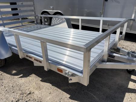 New 2026 Sport Haven 6X10 EXPRESS ALUMINUM Utility Trailer