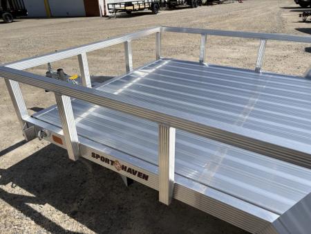New 2026 Sport Haven 6X10 EXPRESS ALUMINUM Utility Trailer