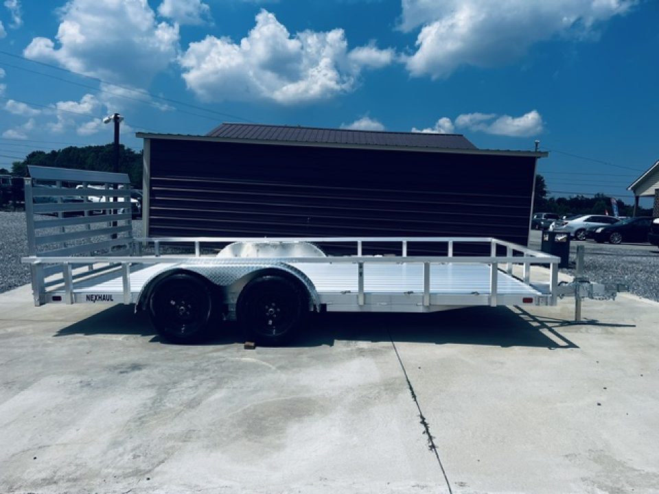 New 2027 Nexhaul 7X16 Aluminum Landscaping Trailer 7K