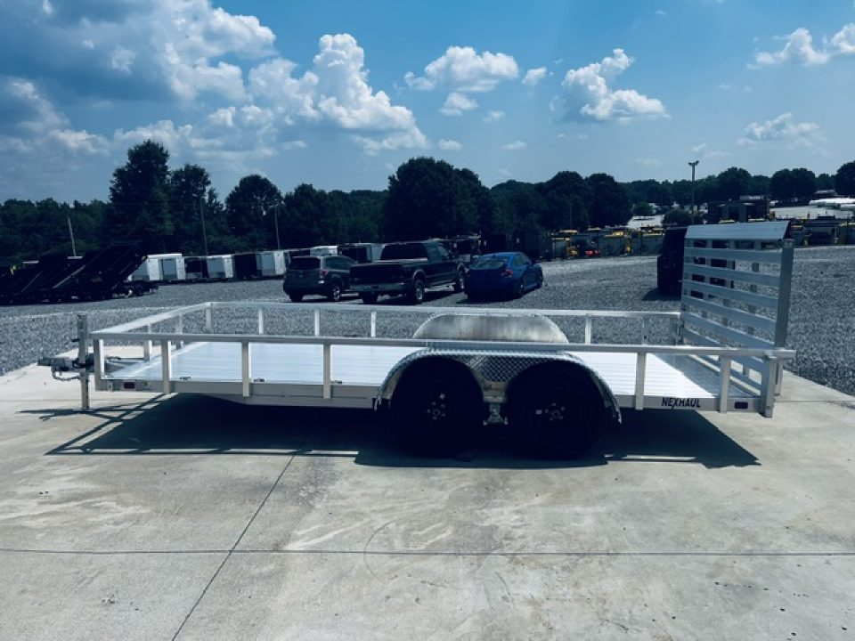 New 2027 Nexhaul 7X16 Aluminum Landscaping Trailer 7K