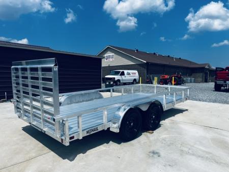 New 2027 Nexhaul 7X16 Aluminum Landscaping Trailer 7K