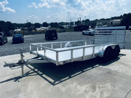 New 2027 Nexhaul 7X16 Aluminum Landscaping Trailer 7K