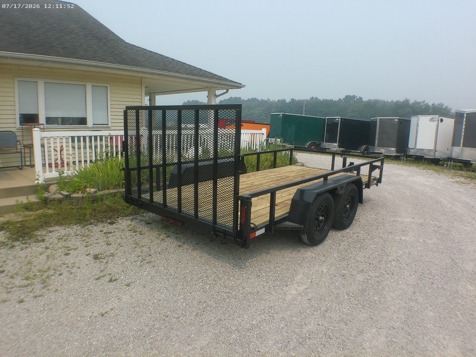New 2025 BND Trailers 7x14 Landscape Trailer