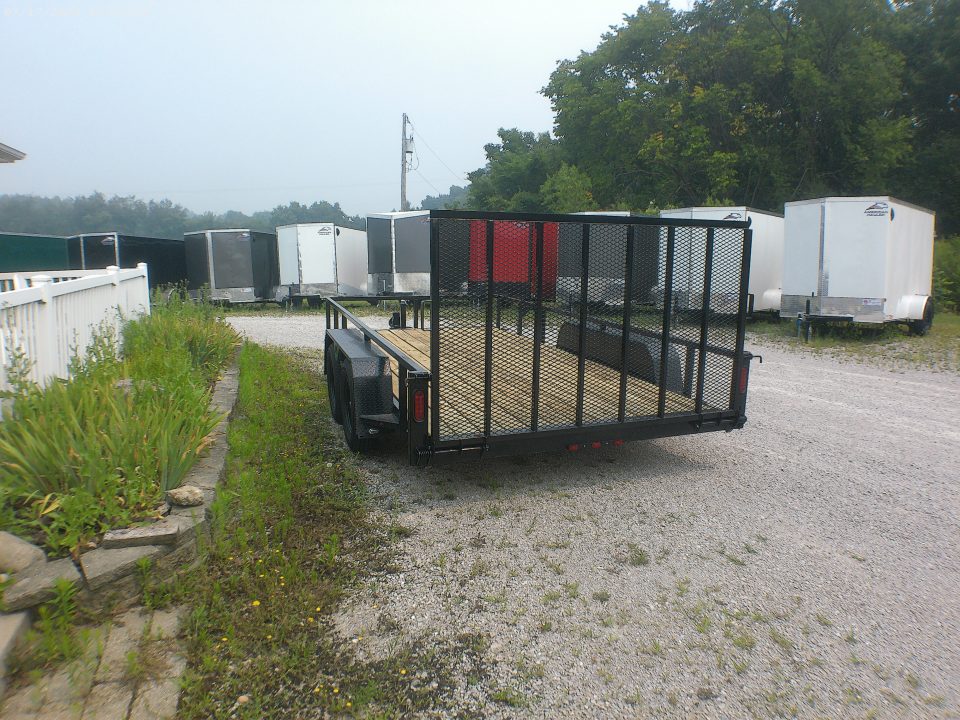 New 2025 BND Trailers 7x14 Landscape Trailer