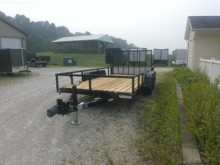 New 2025 BND Trailers 7x14 Landscape Trailer