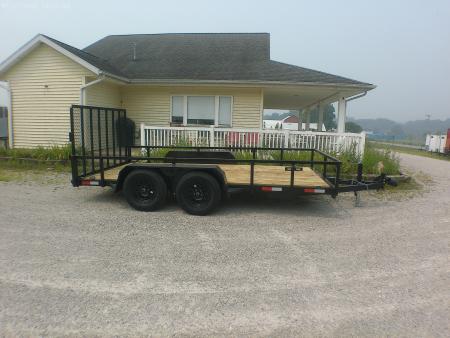New 2025 BND Trailers 7x14 Landscape Trailer