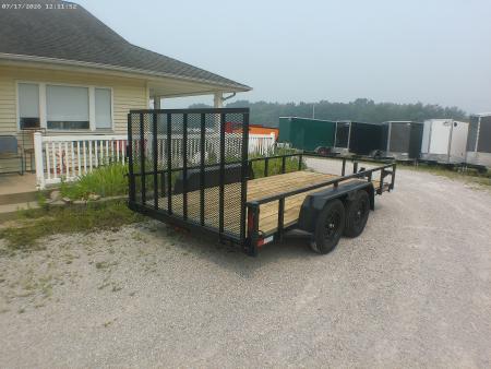 New 2025 BND Trailers 7x14 Landscape Trailer