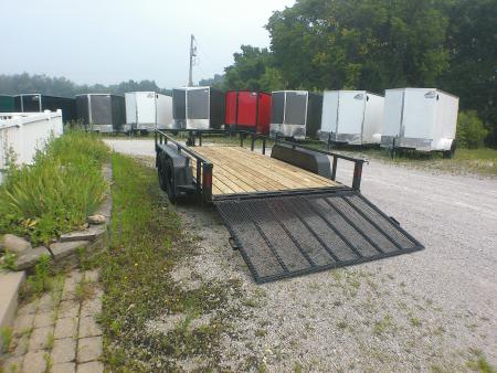 New 2025 BND Trailers 7x14 Landscape Trailer