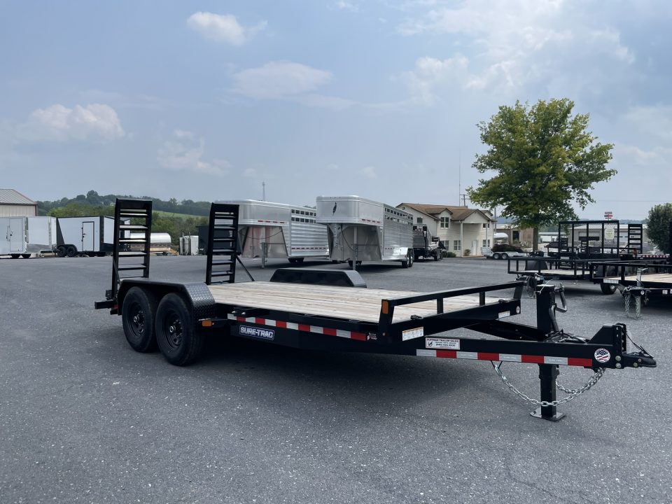 New 2026 Sure-Trac 82"X14+2 14K Equipment Trailer