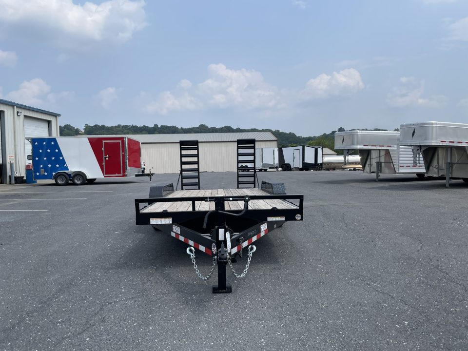 New 2026 Sure-Trac 82"X14+2 14K Equipment Trailer