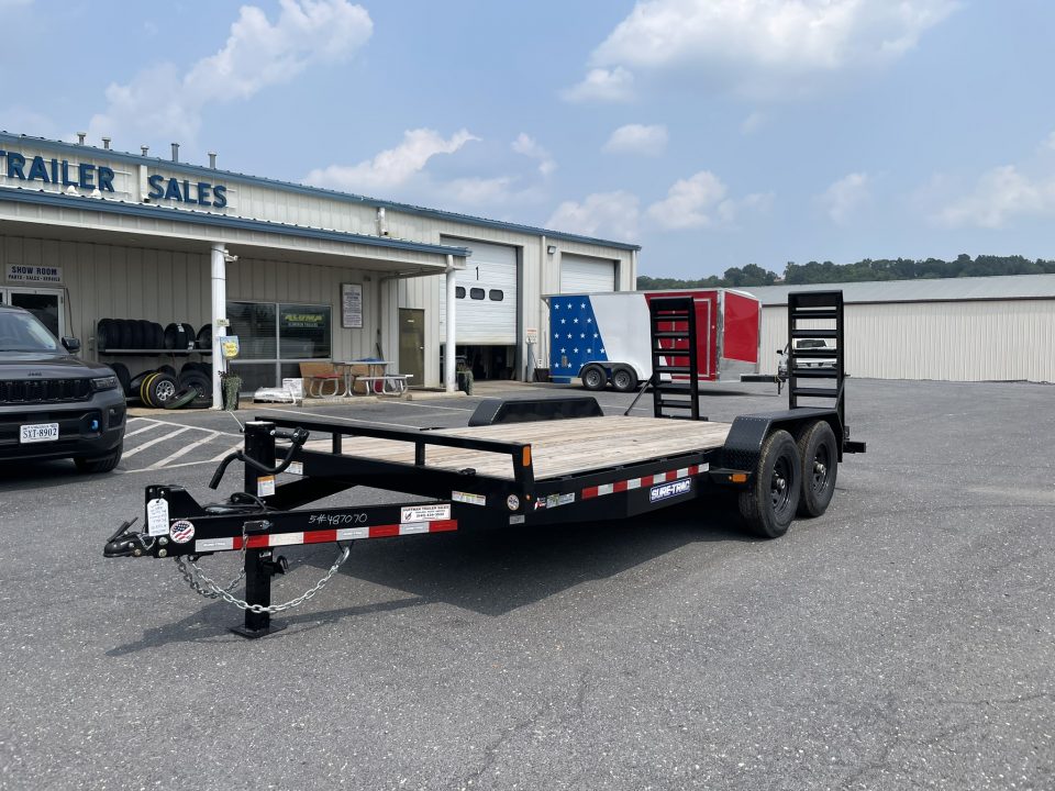 New 2026 Sure-Trac 82"X14+2 14K Equipment Trailer