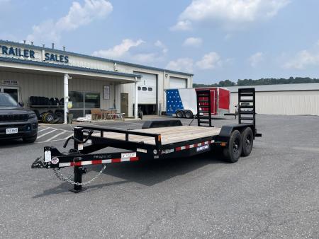 New 2026 Sure-Trac 82"X14+2 14K Equipment Trailer