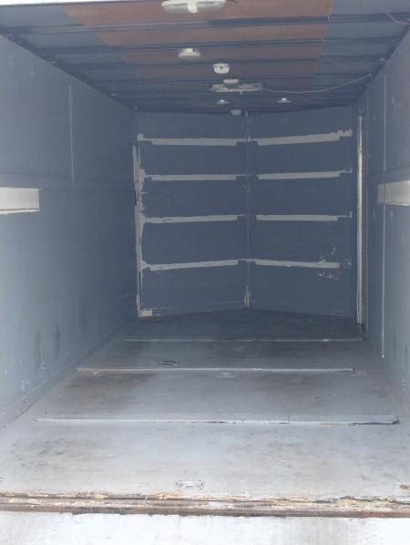 Used 2012 7' x 16' White Enclosed Trailer Dual Axle
