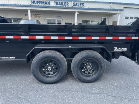 New 2026 Sure-Trac 82"X14' Gooseneck Pro Series 15.4k Dump Trailer