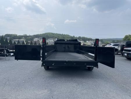 New 2026 Sure-Trac 82"X14' Gooseneck Pro Series 15.4k Dump Trailer