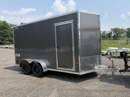 New 2026 High Country Xpress Trailers 7x14 XLT PRO Enclosed Trailer - Gray - w/ Ramp - 7000# GVWR