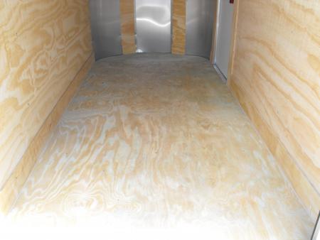 New Enclosed Trailer 4 X 8 Ramp Door 5' Int 080 Skin Charcoal