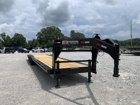 New 2026 Triple R 102X36 GOOSENECK TRIPLE AXLE 21K DRIVE OVER FENDERS