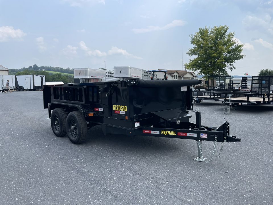New 2026 Nexhaul 6X12 10K Dump Trailer