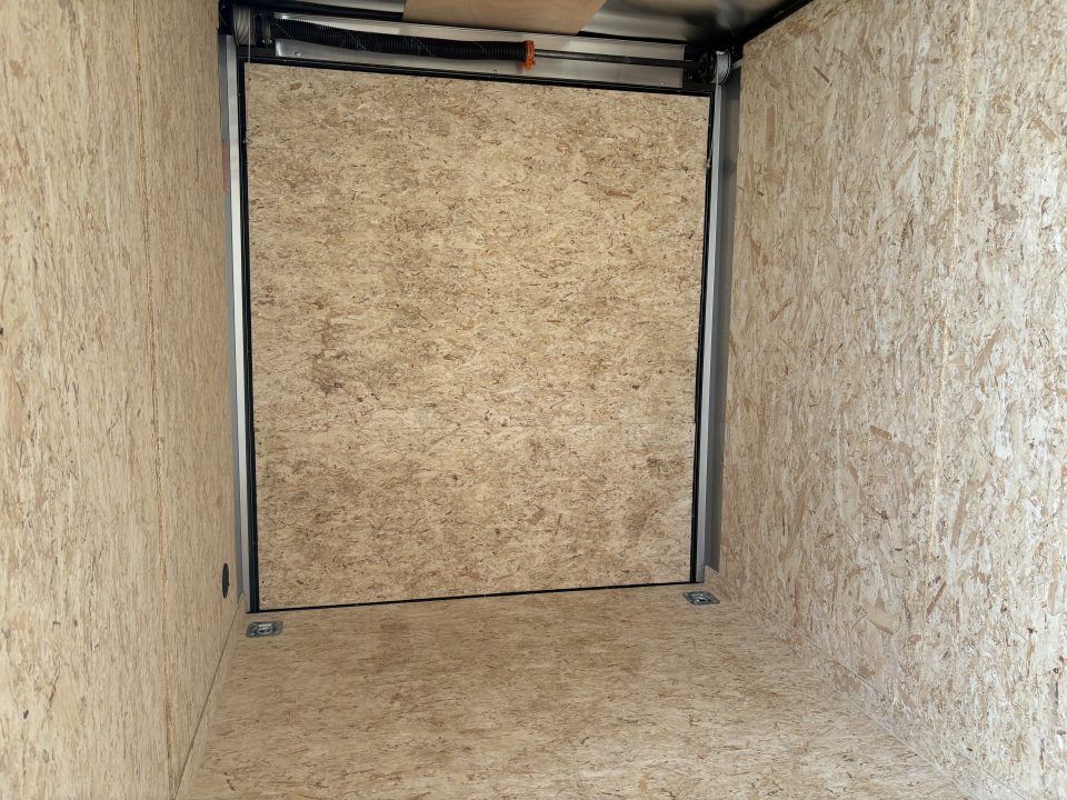 New 2027 Impact Trailers 6X12 QUAKE RAMP DOOR WHITE Cargo / Enclosed Trailer