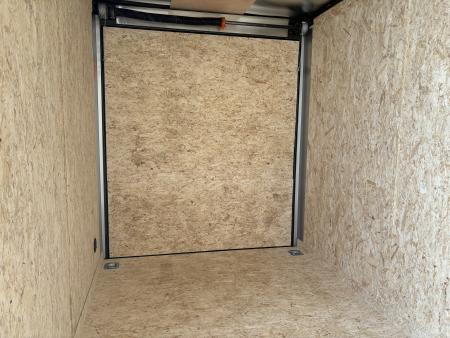 New 2027 Impact Trailers 6X12 QUAKE RAMP DOOR WHITE Cargo / Enclosed Trailer