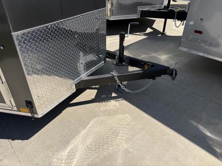New 2027 Impact Trailers 6X10 QUAKE RAMP DOOR CHARCOAL Cargo / Enclosed Trailer