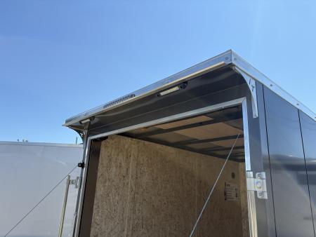 New 2027 Impact Trailers 6X10 QUAKE RAMP DOOR CHARCOAL Cargo / Enclosed Trailer