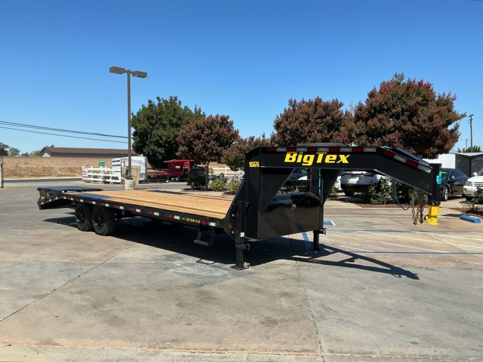 New 2027 Big Tex Trailers 16GN-25D5A-MR 7FT X 25FT 17.5K GVW Gooseneck Equipment Trailer
