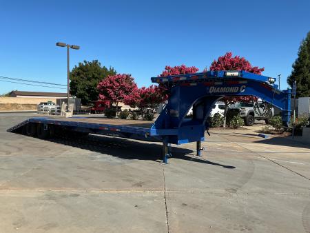 Used 2024 Diamond C Trailers FMAX216L38x102HDT 8.5FT x 38FT 40k GVW Equipment Trailer