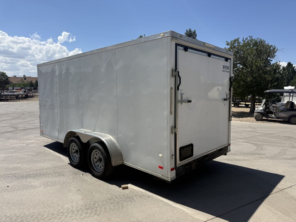 Used 2019 COVERED WAGON 7 x 16 TA2 Cargo / Enclosed Trailer