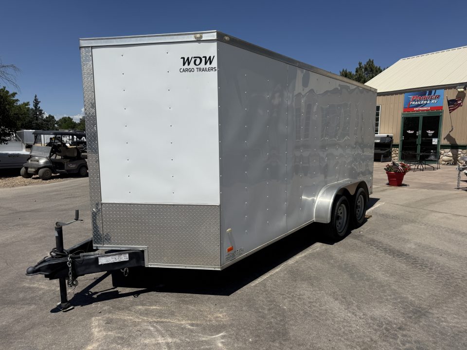 Used 2019 COVERED WAGON 7 x 16 TA2 Cargo / Enclosed Trailer