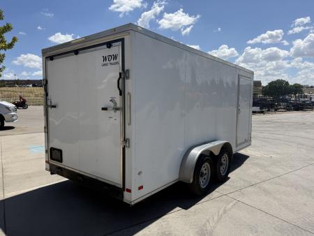 Used 2019 COVERED WAGON 7 x 16 TA2 Cargo / Enclosed Trailer
